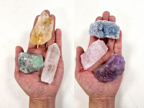 Piece crystal set - 6, jumbo
