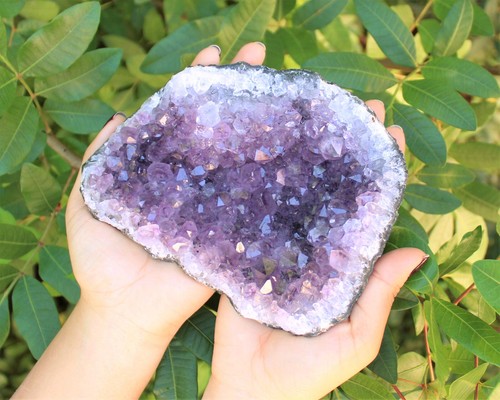 Jumbo natural amethyst crystal - jumbo,
