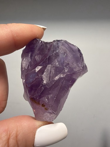 Purple amethyst rough - purple,